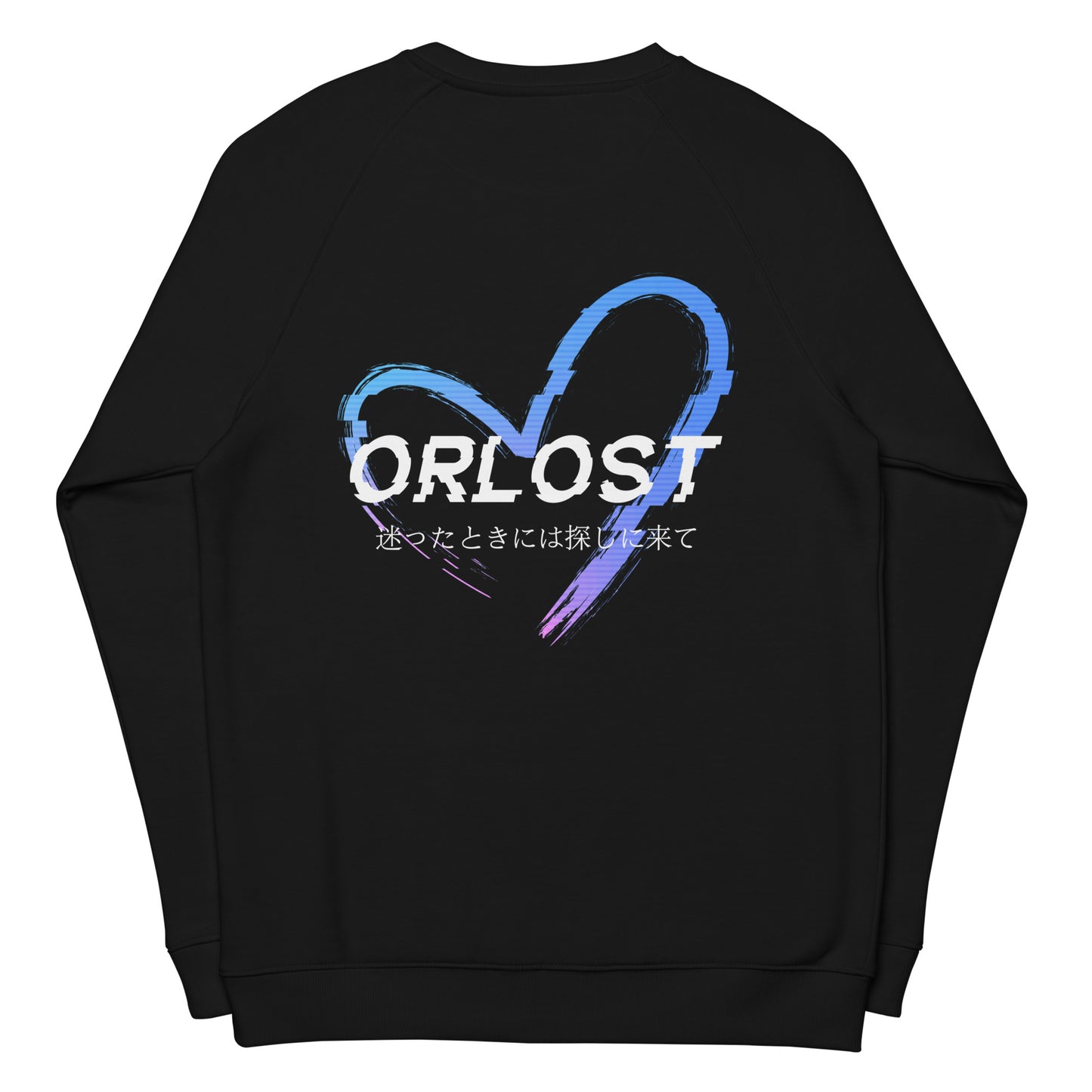 Orlost Black Embroidered Crewneck